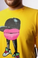 Футболка LRG C091010 Discreet Yellow артикул 8000b.