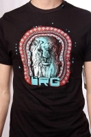 Футболка LRG A091060 Fryin Lion RF Black артикул 8009b.
