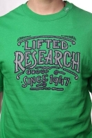 Футболка LRG A091050 Railroad Blues Kelly артикул 8064b.