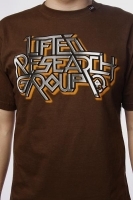 Футболка LRG D091042 Liquid Metal Brown артикул 8079b.