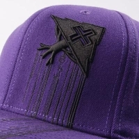 Бейсболка LRG J107004 4 Stretch Fit Purple артикул 8098b.