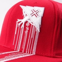 Бейсболка LRG J107004 4 Stretch Fit Red артикул 8100b.