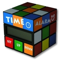 Часы "Кубик Рубика" артикул 8124b.